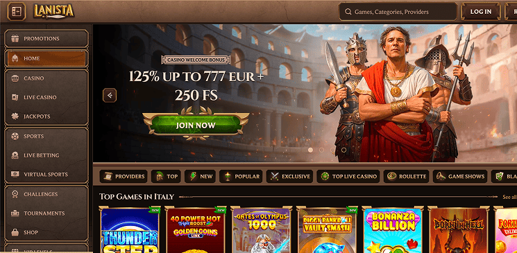 lanista casino